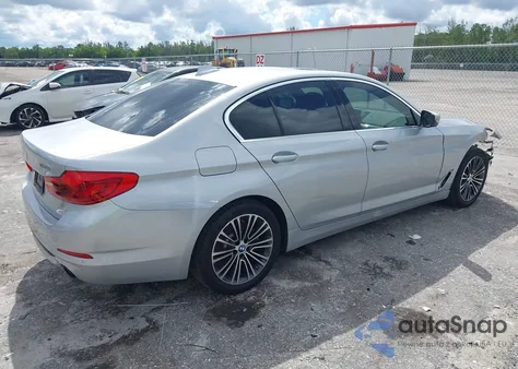 2020 BMW 530I из США, поврежденный, VIN WBAJR3C06LBP95424